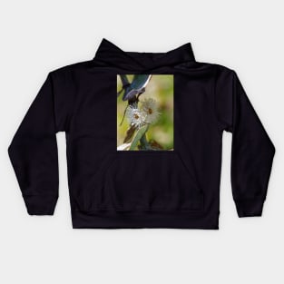 Silver Dollar Gum Flowers Kids Hoodie